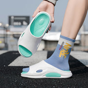 Men's Outerwear Sports Slippers Simple Height Increasing - Premium 0 from Nobles Store - Just $32.68! Shop now at Nobles Store