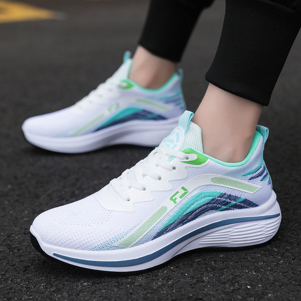 ShoesBreathable Thin Fashion Casual Flyknit Sports Mesh Shoes - Premium 0 from Nobles Store - Just $50.94! Shop now at Nobles Store