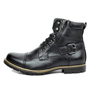 Men, Men Apparel, Men ClothingMen's Double Zipper Heavy Machine Leather Boots - Premium 0 from Nobles Store - Just $68.58! Shop now at Nobles Store