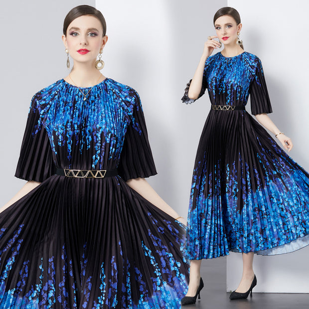 Women55 M Oversized Skirt Organ Pleated Dress - Premium 0 from Nobles Store - Just $44.52! Shop now at Nobles Store