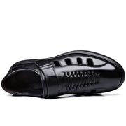 Cowhide Business Formal Wear Hollow Breathable Plus Size Men's Casual Leather Sandals - Premium 0 from Nobles Store - Just $42.70! Shop now at Nobles Store