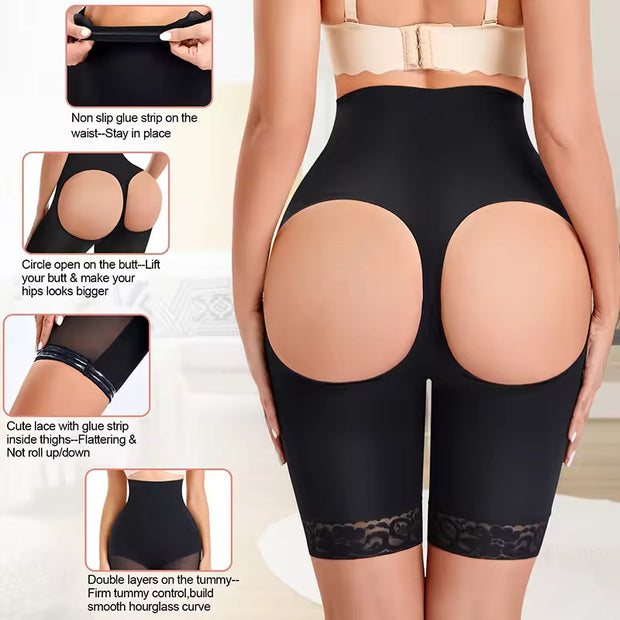 WomenBody Shaping Butt-lift Underwear Hollow Design Shaping Waist - Premium 0 from Nobles Store - Just $20.47! Shop now at Nobles Store
