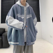 American Jacket Casual Student Splicing Coat - Premium 0 from Nobles Store - Just $54.99! Shop now at Nobles Store