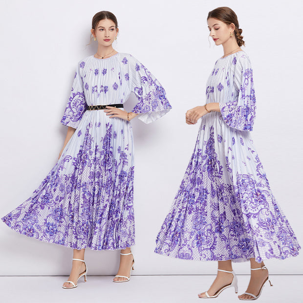 WomenPleated Oversized Skirt Organ Pleated Dress - Premium 0 from Nobles Store - Just $35.69! Shop now at Nobles Store