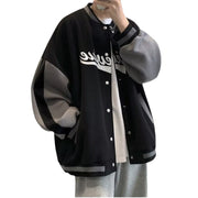 American Jacket Casual Student Splicing Coat - Premium 0 from Nobles Store - Just $54.99! Shop now at Nobles Store