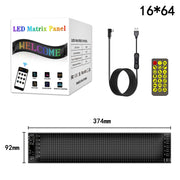 LED Lighting, LED Panel Lights, Lights & LightingRGB LED Car Sign Animation LED Matrix Pixel Panel DIY Programmable Bluetooth App Control LED Panel Flexible Display Light - Premium  from Nobles Store - Just $60.82! Shop now at Nobles Store