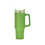 Dining & Bar, Drinkware, Home & Garden, Kitchen40Oz 304 Stainless Steel Insulated Water Bottle,Thermal Coffee Car Cup, Cold Hot Mugs Vacuum Flask with Handle Straw,For Sport - Premium  from Nobles Store - Just $47.98! Shop now at Nobles Store