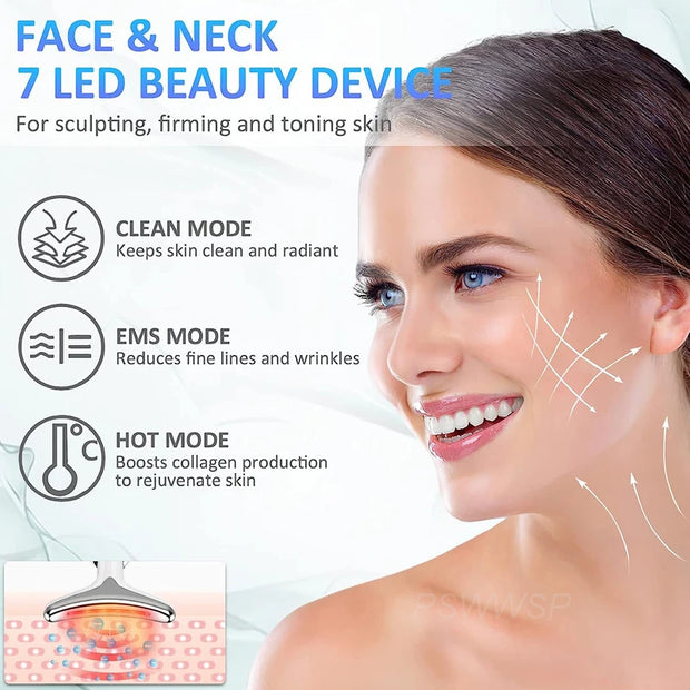 Beauty & Health, Home Use Beauty Devices, Skin Care ToolDropshipping Facial Massager Neck Facial Beauty Device Lifting Tighten Skin Care Tool - Premium  from Nobles Store - Just $78.27! Shop now at Nobles Store