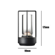 Indoor Lighting, Lights & Lighting, Table LampsLED Cordless Table Lamp Retro Bar Metal Desk Lamps Rechargeable Touch Dimming Night Light Restaurant Bedroom Home Outdoor Decor - Premium  from Nobles Store - Just $71.55! Shop now at Nobles Store