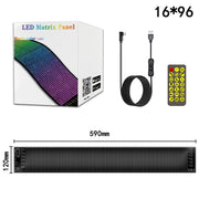 LED Lighting, LED Panel Lights, Lights & LightingRGB LED Car Sign Animation LED Matrix Pixel Panel DIY Programmable Bluetooth App Control LED Panel Flexible Display Light - Premium  from Nobles Store - Just $60.82! Shop now at Nobles Store