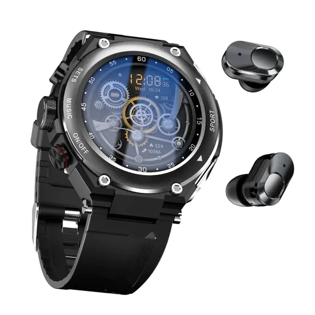 accessory, fitness, gift, gym, smart watchSmart Watch with Earbuds - Premium  from Nobles Store - Just $112.11! Shop now at Nobles Store