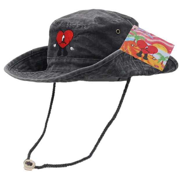 cap, fishing, hat, hiking, outdoorFoldable Cotton Embroidered Bucket Hat - Premium  from Nobles Store - Just $34.60! Shop now at Nobles Store