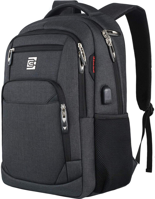 Backpacks, Bags, Cases & Sleeves, Computers & Accessories, Electronics, Laptop AccessoriesLaptop Backpack,Business Travel anti Theft Slim Durable Laptops Backpack with USB Charging Port,Water Resistant College Computer Bag for Women & Men Fits 15.6 Inch Laptop and Notebook - Black - Premium  from Nobles Store - Just $53.32! Shop now at Nobles Store