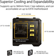 Computer Cases, Computer Components, Computers & Accessories, Electronics, External ComponentsTUF Gaming GT501 Mid-Tower Computer Case for up to EATX Motherboards with USB 3.0 Front Panel Cases GT501/GRY/WITH Handle - Premium  from Nobles Store - Just $213.65! Shop now at Nobles Store