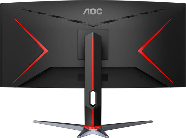 Computers & Accessories, Electronics, MonitorsCU34G2X 34" Curved Frameless Immersive Gaming Monitor, Ultrawide QHD 3440X1440, VA Panel, 1Ms 144Hz Adaptive-Sync, Height Adjustable, 3-Yr Zero Dead Pixels, Black/Red - Premium  from Nobles Store - Just $938.40! Shop now at Nobles Store