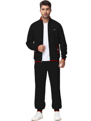 Clothing, Mens Clothing, Mens Workout ClothingMen'S Tracksuits Sweatsuits for Men Set Track Suits 2 Piece Casual Athletic Jogging Warm up Full Zip Sweat Suits Black XL - Premium  from Nobles Store - Just $63.78! Shop now at Nobles Store