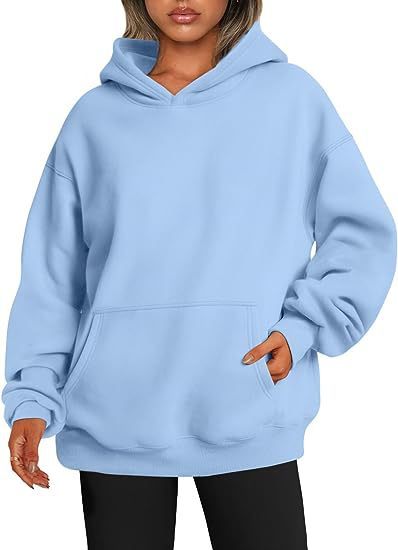 Clothing, WomenWomen's Hoodies With Pockets Fashion Solid Sweatshirt Oversized Hooded Sweater Womens Clothing - Premium 0 from USAdrop - Just $35.65! Shop now at Nobles Store