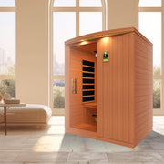 Infrared Saunas, Patio & Garden, SaunasMadrid Elite 3 Person Low EMF Infrared Therapy Home Sauna - Premium  from Nobles Store - Just $4006.65! Shop now at Nobles Store