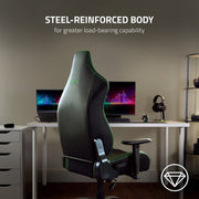 Furniture, Game & Recreation Room Furniture, Gaming Chairs, Home & Kitchen, Video Game ChairsIskur X Ergonomic Gaming Chair Black/Green - Leather Upholstered Adjustable Armrests High-Density Foam Cushions - Premium  from Nobles Store - Just $843.48! Shop now at Nobles Store
