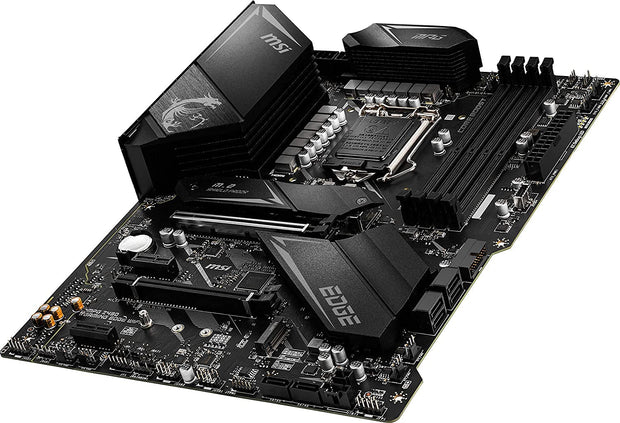 Computer Components, Computers & Accessories, Electronics, Internal Components, MotherboardsMPG Z490 GAMING EDGE WIFI ATX Gaming Motherboard (10Th Gen Intel Core, LGA 1200 Socket, DDR4, CF, Dual M.2 Slots, USB 3.2 Gen 2, Wi-Fi 6, DP/HDMI, Mystic Light RGB) - Premium  from Nobles Store - Just $427.11! Shop now at Nobles Store