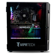 Rebel 4.0 Gaming PC - AMD Ryzen 7 (4.1Ghz), RTX 4060 Ti 8G, 16G DDR4, 1T SSD, Desktop Black