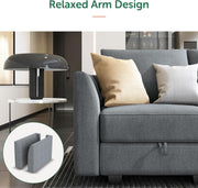 Furniture, Home & Kitchen, Living Room Furniture, Sofas & CouchesHONBAY Modular Sectional Sofa U Shaped Modular Couch - Premium  from Nobles Store - Just $1590.33! Shop now at Nobles Store