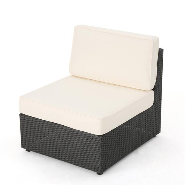 Outdoor Lounge Furniture, Outdoor Sectionals, Outdoors, Patio Furniture8-Piece Wicker Patio Sectional Seating Set with White Cushions - Premium  from Nobles Store - Just $1795.95! Shop now at Nobles Store
