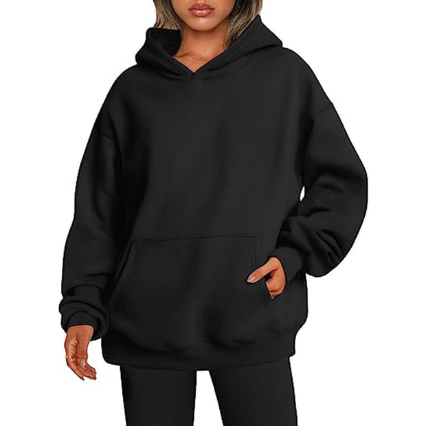 Clothing, WomenWomen's Hoodies With Pockets Fashion Solid Sweatshirt Oversized Hooded Sweater Womens Clothing - Premium 0 from USAdrop - Just $35.65! Shop now at Nobles Store