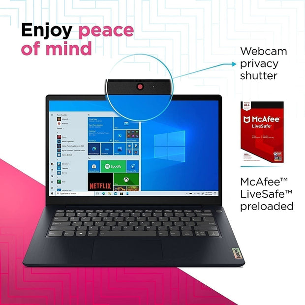 Computers & Accessories, Computers & Tablets, Electronics, Laptops, Traditional LaptopsIdeapad 3 Laptop, 14.0" FHD Display, AMD Ryzen 5 5500U, 8GB RAM, 256GB Storage, AMD Radeon 7 Graphics, Windows 11 Home, Abyss Blue - Premium  from Nobles Store - Just $568.58! Shop now at Nobles Store