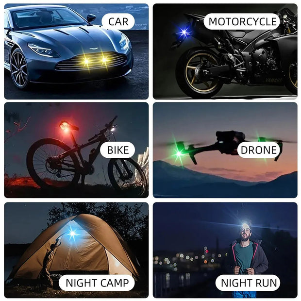 HomeHighlight Wireless Remote Control LED Strobe Light Drone Strobe Light Aircraft Strobe Lights Flash Position Wireless Light - Premium  from Nobles Store - Just $21.29! Shop now at Nobles Store