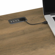 Desks, Furniture, Home, Office FurnitureCabot 60" L Shaped Desk with Storage, Reclaimed Pine - Premium  from Nobles Store - Just $497.16! Shop now at Nobles Store