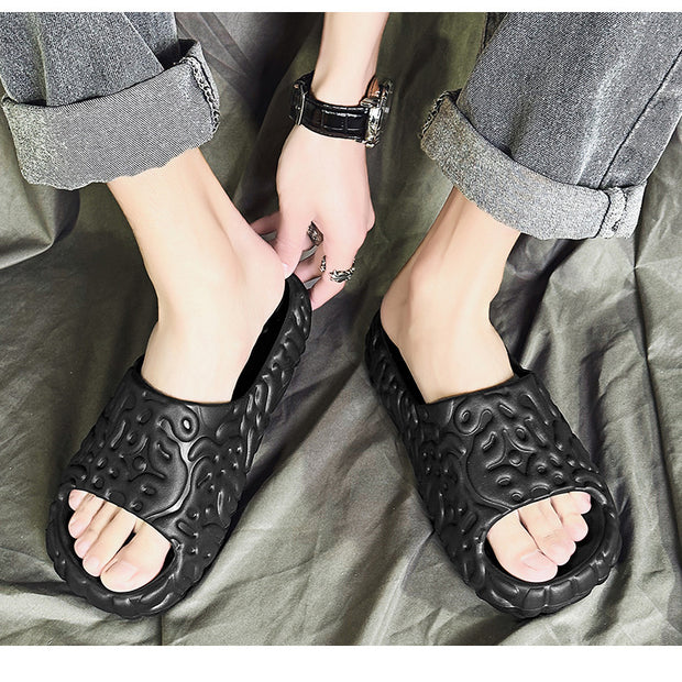 40 Thick Bottom Men's Summer Slippers Non-slip Wear-resistant - Premium 0 from Nobles Store - Just $42.71! Shop now at Nobles Store