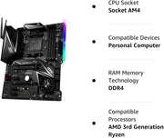 Computer Components, Computers & Accessories, Electronics, Internal Components, MotherboardsMPG X570 GAMING EDGE WIFI Motherboard (AMD AM4, DDR4, Pcie 4.0, SATA 6Gb/S, M.2, USB 3.2 Gen 2, AC Wi-Fi 5, HDMI, ATX) - Premium  from Nobles Store - Just $457.78! Shop now at Nobles Store