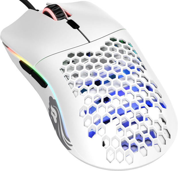 Accessories, Gaming Mice, PC, Video GamesModel O Wired Gaming Mouse 67G Superlight Honeycomb Design, RGB, Pixart 3360 Sensor, Omron Switches, Ambidextrous - Matte White - Premium  from Nobles Store - Just $57.45! Shop now at Nobles Store