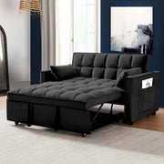 Black Loveseats, Furniture, Home, Living Room Furniture, LoveseatsLoveseat Convertible Sleeper Sofa Bed, Black - Premium  from Nobles Store - Just $482.78! Shop now at Nobles Store