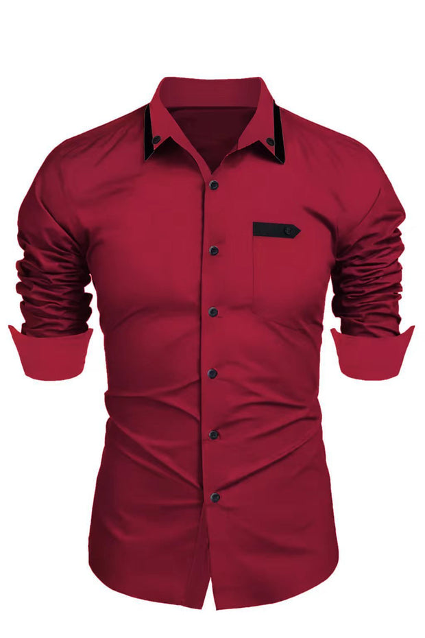 Men's Casual Fashion Business Trends Long-sleeved Shirt - Premium  from Nobles Store - Just $40.52! Shop now at Nobles Store