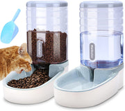 Automatic Feeders, Dogs, Feeding & Watering Supplies, Pet SuppliesMeikuler Pets Auto Feeder 3.8L,Food Feeder and Water Dispenser Set for Small & Big Dogs Cats and Pets Animals (Grey) - Premium  from Nobles Store - Just $51.51! Shop now at Nobles Store