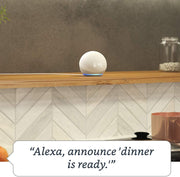 Echo Dot (4Th Gen) | Smart Speaker with Clock and Alexa | Glacier White - Premium  from Nobles Store - Just $213.76! Shop now at Nobles Store