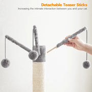 All categoriesBurslem 52'' Cat Tree with Litter Box Enclosure - Premium  from Nobles Store - Just $124.01! Shop now at Nobles Store