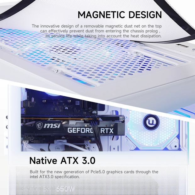 Gaming PC AMD Ryzen 7 5700X NVIDIA RTX 5060 32GB RAM 1TB SSD Wifi Gaming Desktop