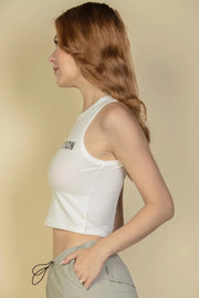 Clothing, Shoes & Jewelry, Tops & Tees, WomenExclusive Edition Rib Tank Graphic Top (CAPELLA) - Premium  from Nobles Store - Just $31.55! Shop now at Nobles Store