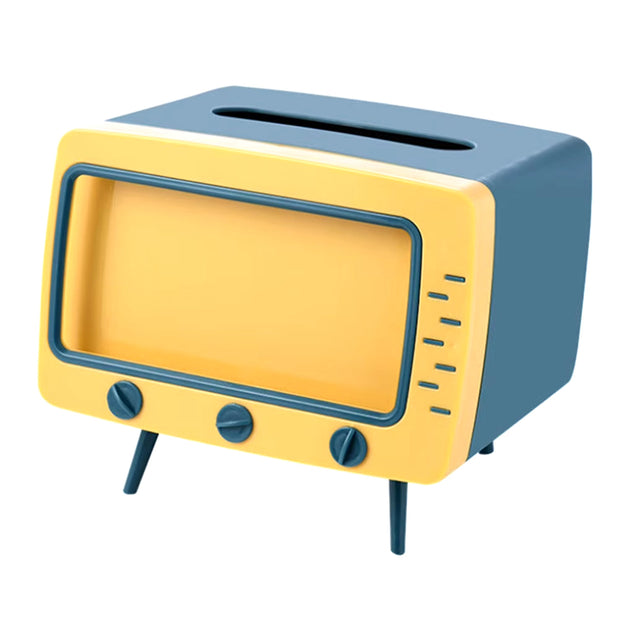 Mobile Phone Accessories, Mobile Phone Holders & Stands, Phones & TelecommunicationsCreative Cartoon TV Shape Tissue Box Mobile Phone Holder Stand Home Living Room Office Toilet Tissue Box Kawaii Desktop Decor - Premium  from Nobles Store - Just $52.02! Shop now at Nobles Store