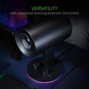 Audio & Video Accessories, Computer Accessories & Peripherals, Computer Speakers, Computers & Accessories, ElectronicsNommo Chroma: Custom Woven 3" Glass Fiber Drivers - Rear-Facing Bass Ports - Bass Knob W/Automatic Gain Control Chroma Enabled - Full Range 2.0 PC Gaming Speakers, Black - Premium  from Nobles Store - Just $222.19! Shop now at Nobles Store