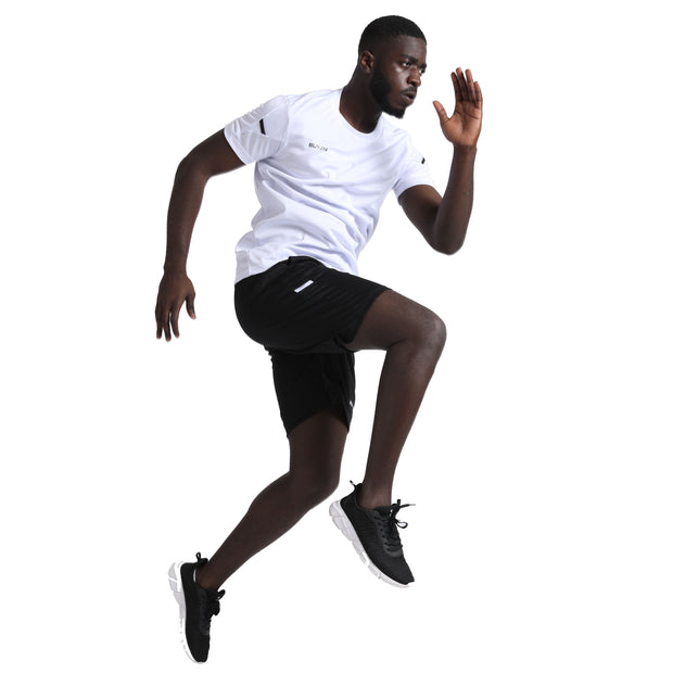 Big  and Tall Workout Clothing, Big and Tall, Big and Tall Workout Shorts, Clothing3Pack Men'S Workout Set Gym Clothes Active Shorts Shirt Set for Running Basketball Football and Daily Life,Size S-3XL - Premium  from Nobles Store - Just $56.07! Shop now at Nobles Store