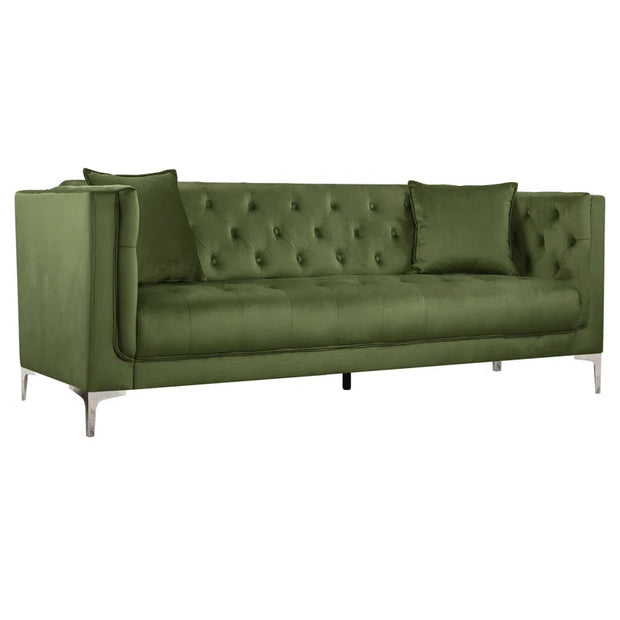All categoriesBolware 79" Handmade 3-Seater Sofa, Upholstered Tufted Coach, Solid Wood Sofa - Premium  from Nobles Store - Just $532.26! Shop now at Nobles Store