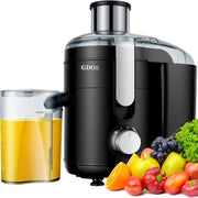 Household Appliances[Best Seller] Juicer with Titanium Enhanced Cut Disc, Dual Speeds Centrifugal Extractor Machines with Optional 2.5"/3” Feed Chute, for Fruits and Veggies, Anti-Drip, Includes Cleaning Brush, Bpa-Free - Premium  from Nobles Store - Just $101.77! Shop now at Nobles Store