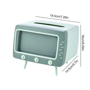Mobile Phone Accessories, Mobile Phone Holders & Stands, Phones & TelecommunicationsCreative Cartoon TV Shape Tissue Box Mobile Phone Holder Stand Home Living Room Office Toilet Tissue Box Kawaii Desktop Decor - Premium  from Nobles Store - Just $52.02! Shop now at Nobles Store