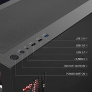 Gaming Desktop PC, AMD Ryzen 7 5700X, NVIDIA RTX 5060 8G , 16GB Ddr5, 1TB SSD, Windows 11 Home