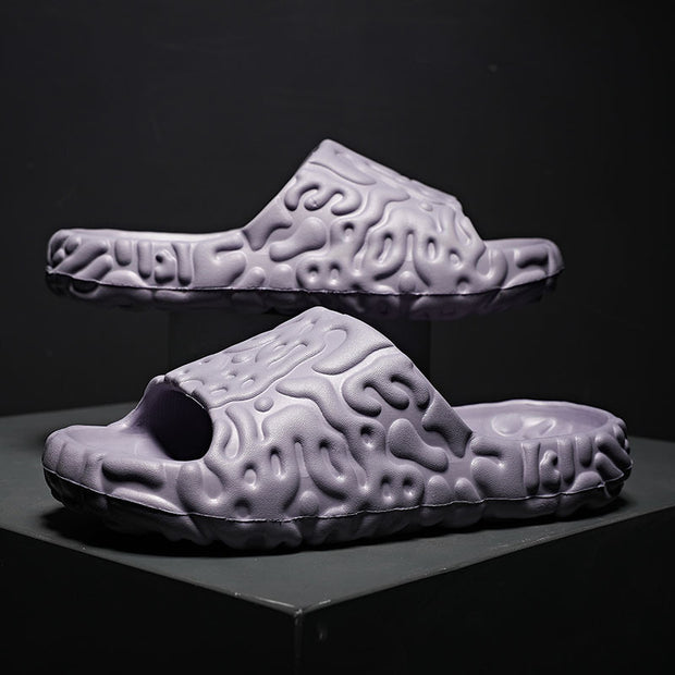 40 Thick Bottom Men's Summer Slippers Non-slip Wear-resistant - Premium 0 from Nobles Store - Just $42.71! Shop now at Nobles Store