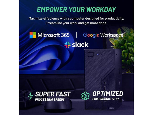 Computers, Desktop Computers, Electronics, Gaming Desktops, Laptops and Tablets, Shop Desktops By Type, Mini PC, Gaming PC, Desktop, AMD Ryzen 5 5600G, AMD Radeon Graphics, 1TB SSD, 16GB RAM, Windows 11 Home - Premium  from Nobles Store - Just $680.71! Shop now at Nobles Store